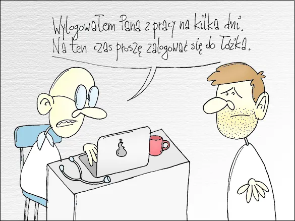 wpływ zwolnienia lekarskiego na prawa pracownicze grafika