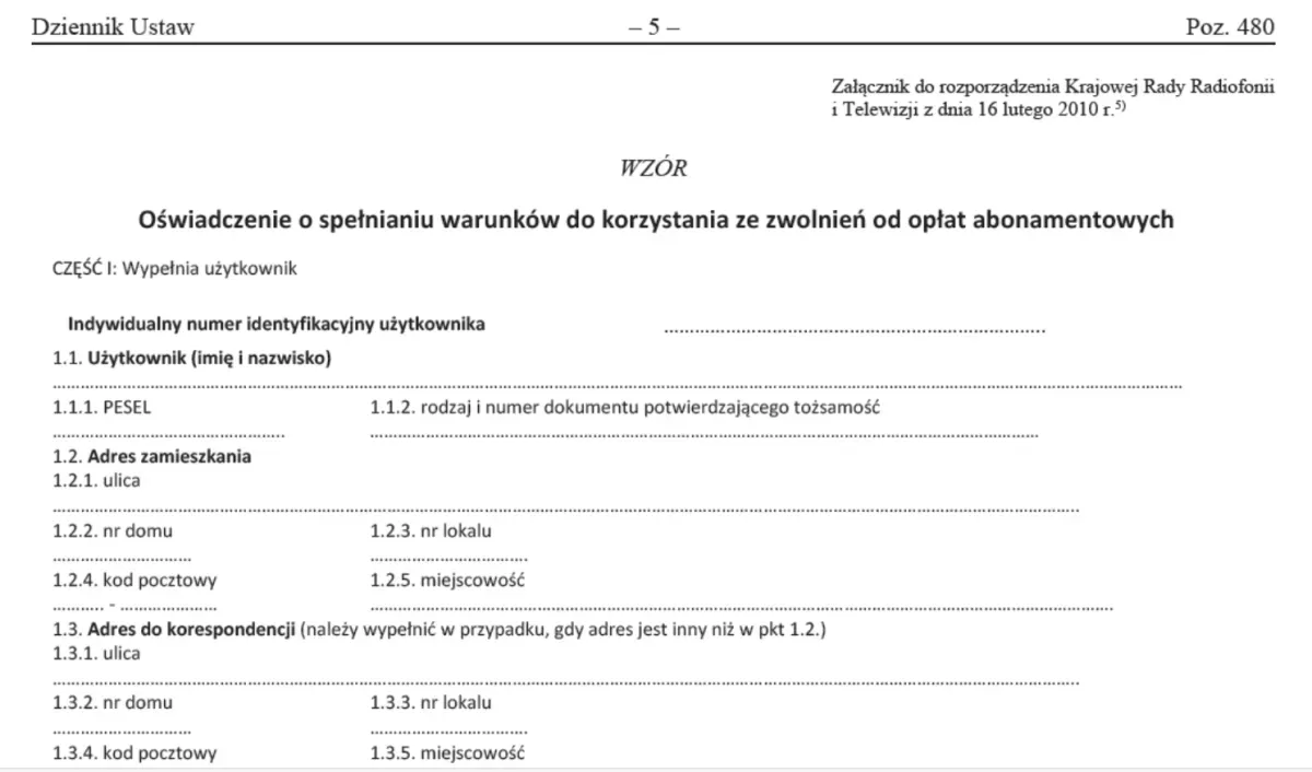umowa najmu abonament rtv