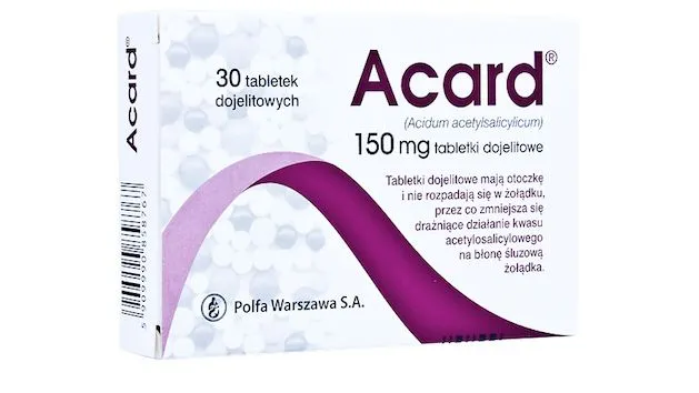 różne dawki Acardu