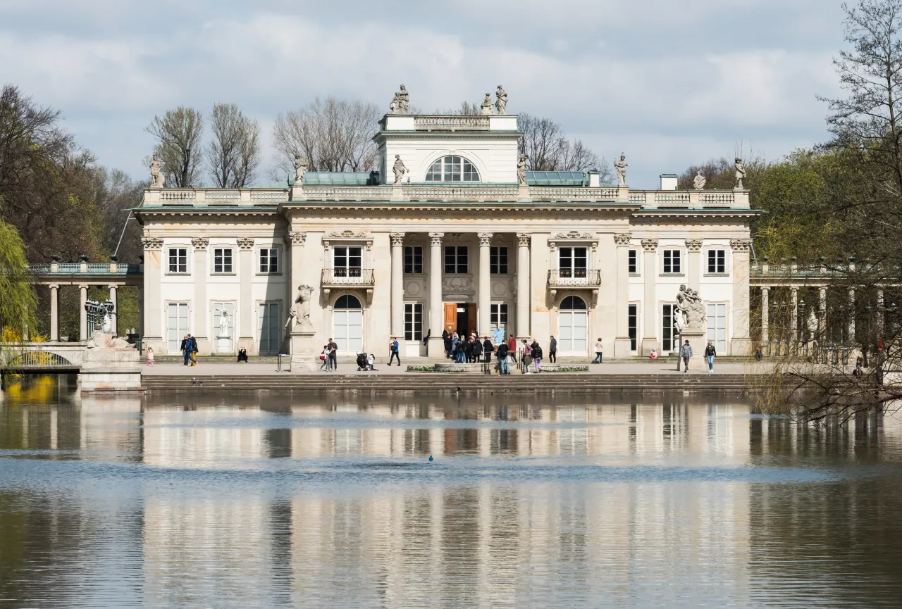 Pałac na Wyspie Łazienki Królewskie
