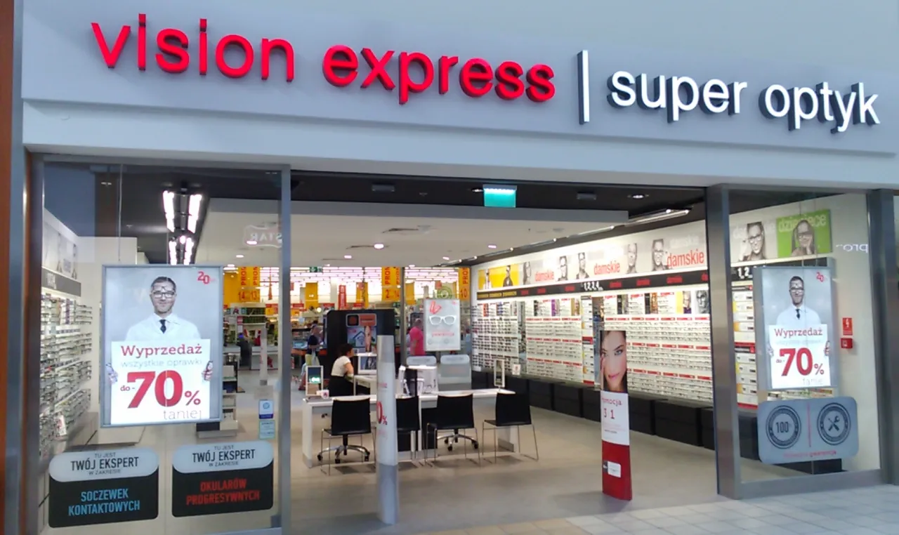 Vision Express promocja ile lat tyle zniżki przykłady obliczeń