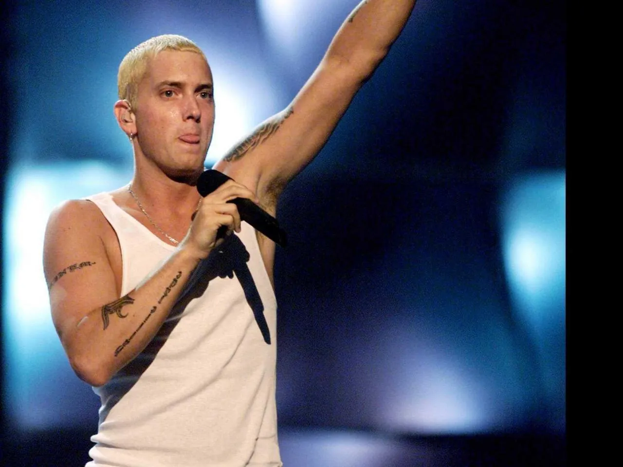 Eminem Marshall Mathers młody