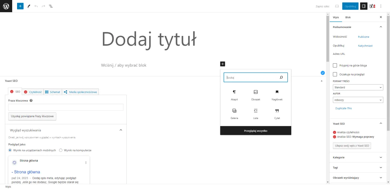 Kotwica HTML schemat działania