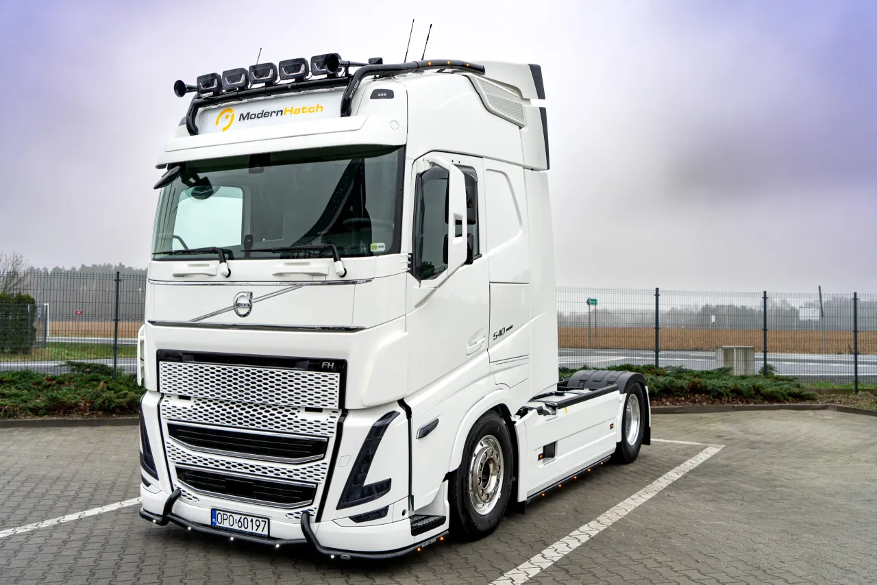 nowoczesna ciężar&oacute;wka euro 6