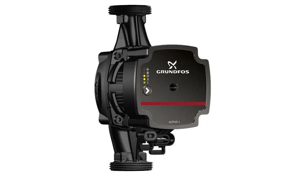 Nowoczesna pompa obiegowa Grundfos w instalacji CO