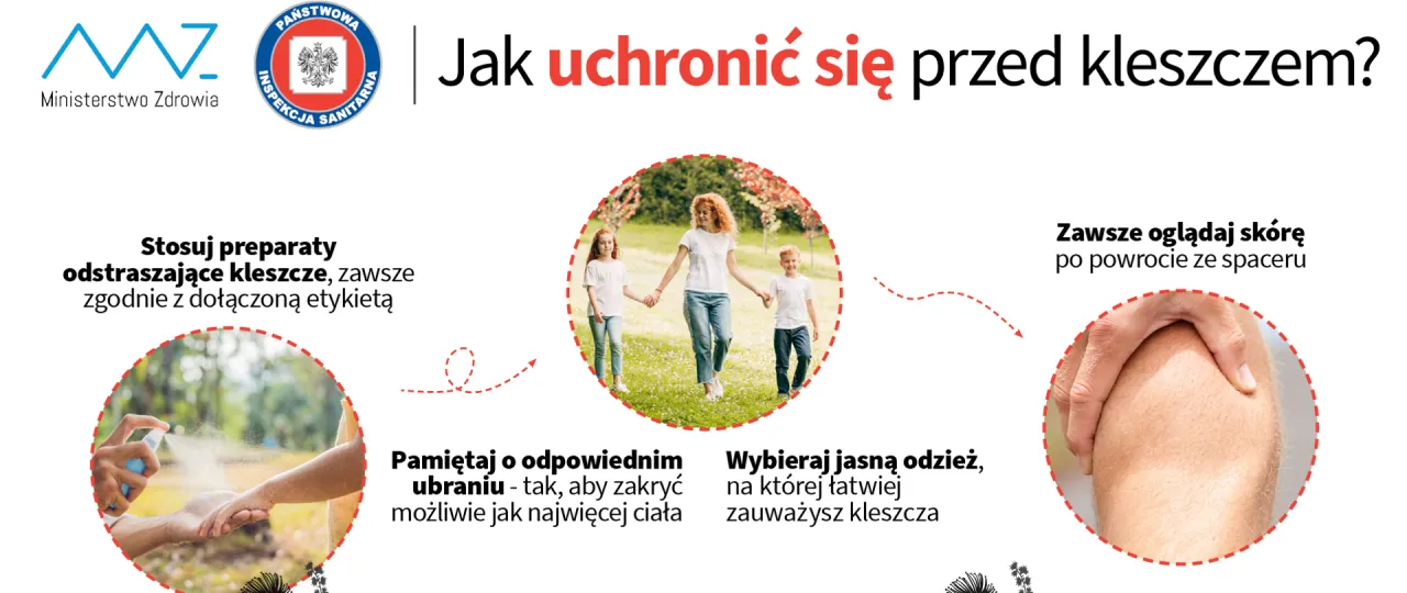 jak chronić się przed kleszczami