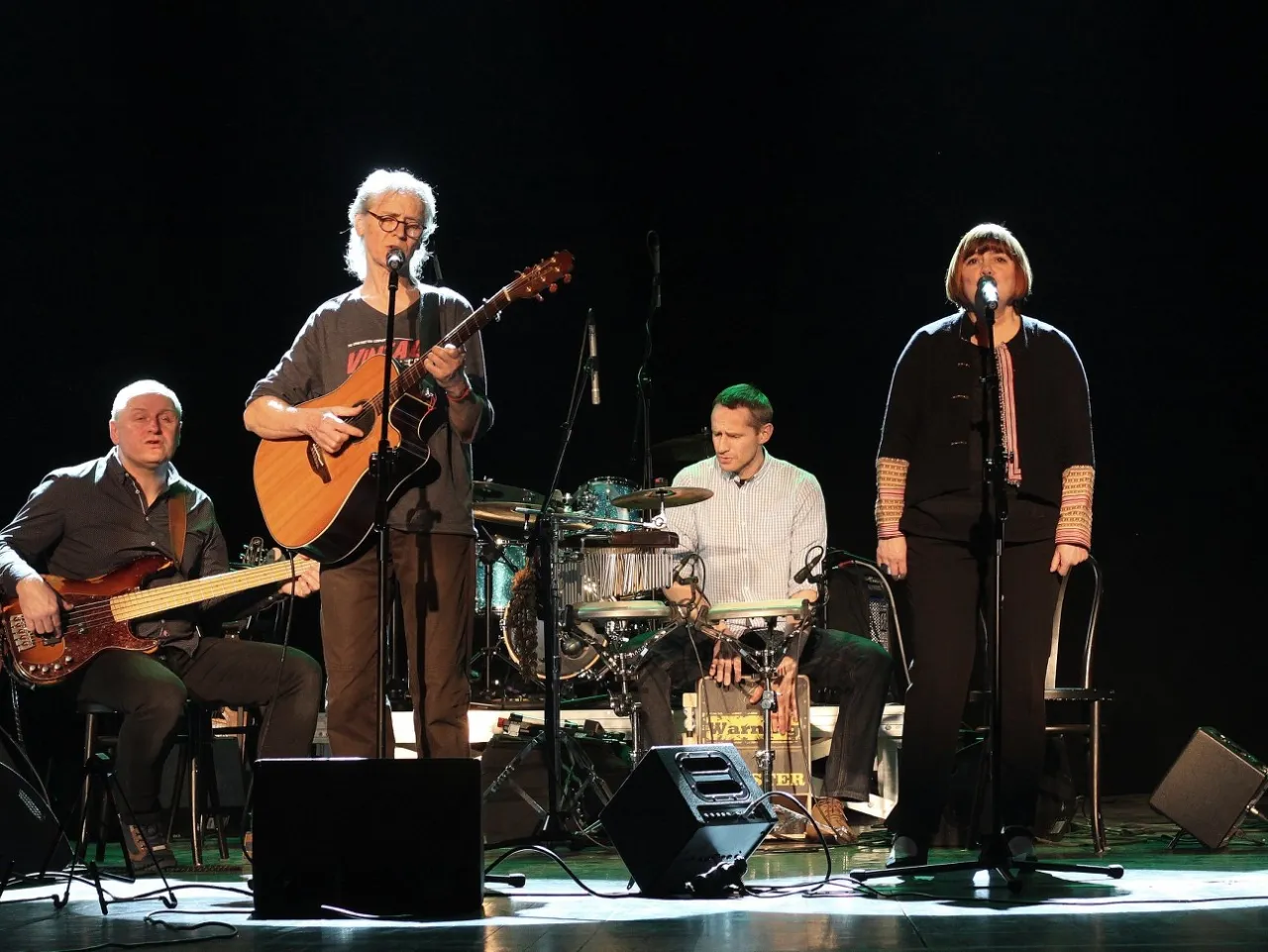 Wojtek Bellon Wolna Grupa Bukowina koncert Bieszczady