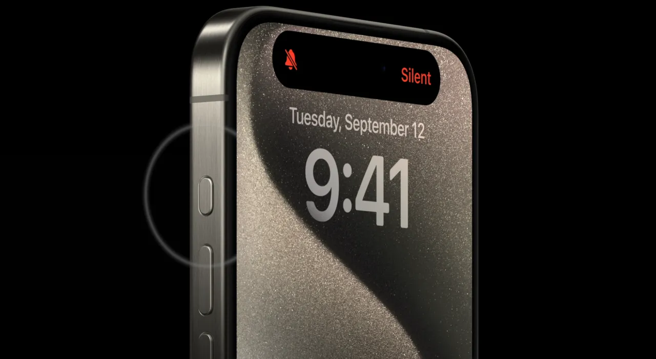 iPhone fizyczny przełącznik wyciszenia