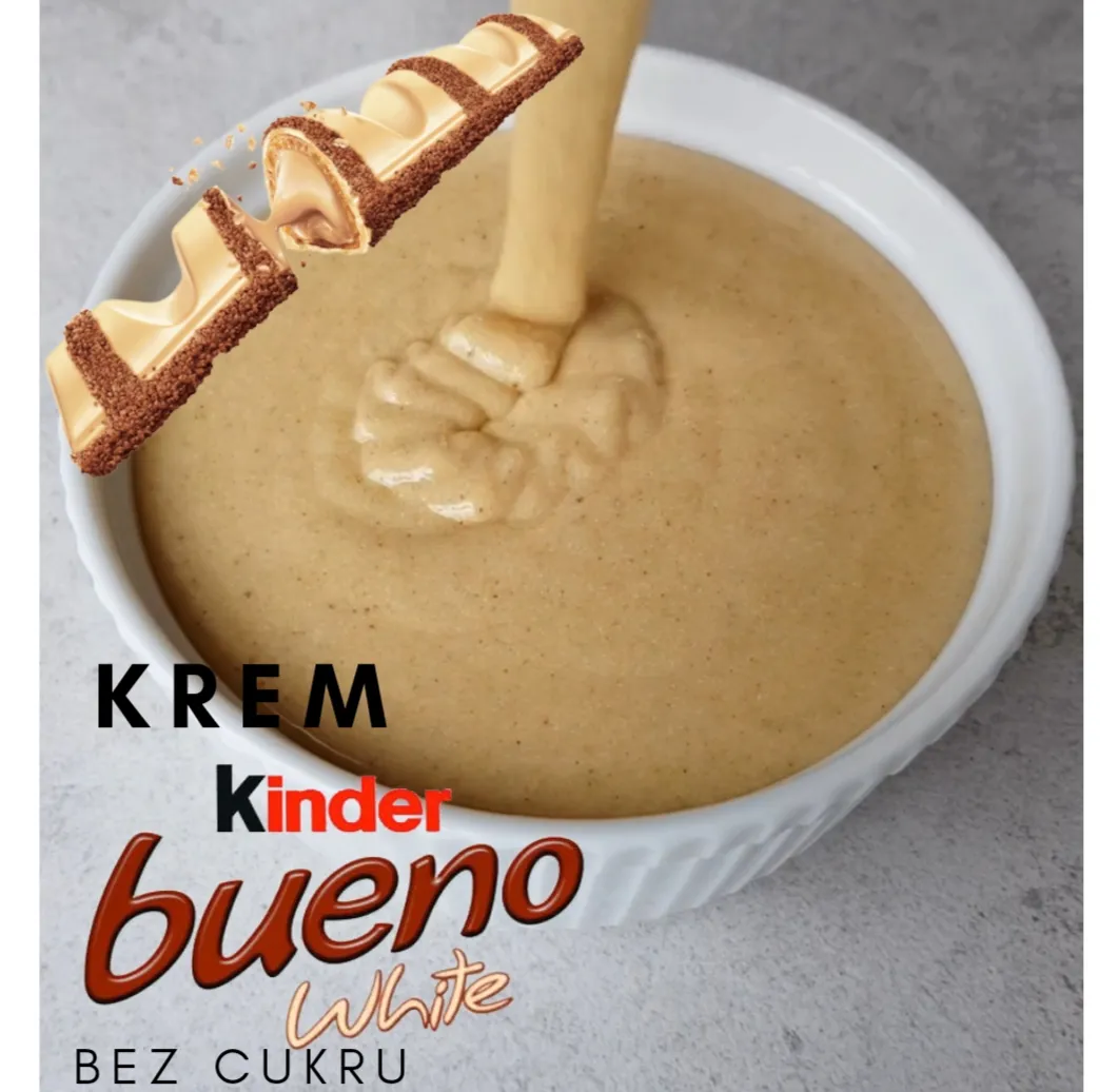 składniki na krem kinder bueno