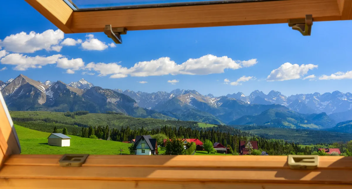 Willa G&oacute;rski Wierch pokoje apartamenty widok na Tatry