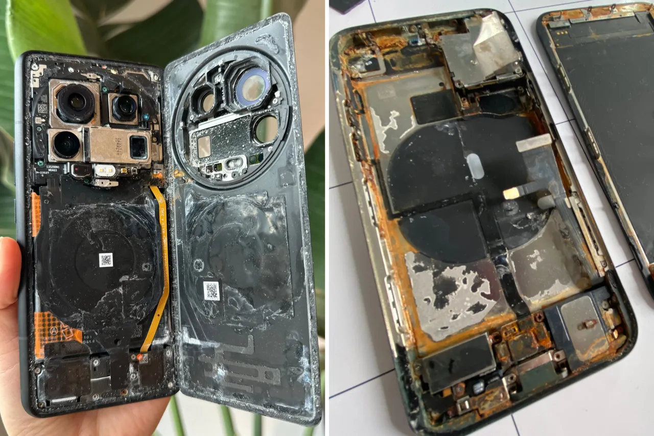 zalany telefon pierwsze kroki