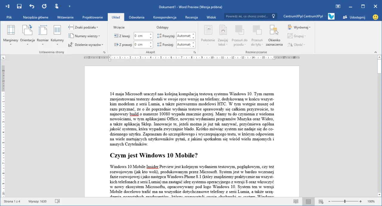 Zdjęcie Jak usunąć dzielenie wyrazów w Wordzie i poprawić formatowanie dokumentu