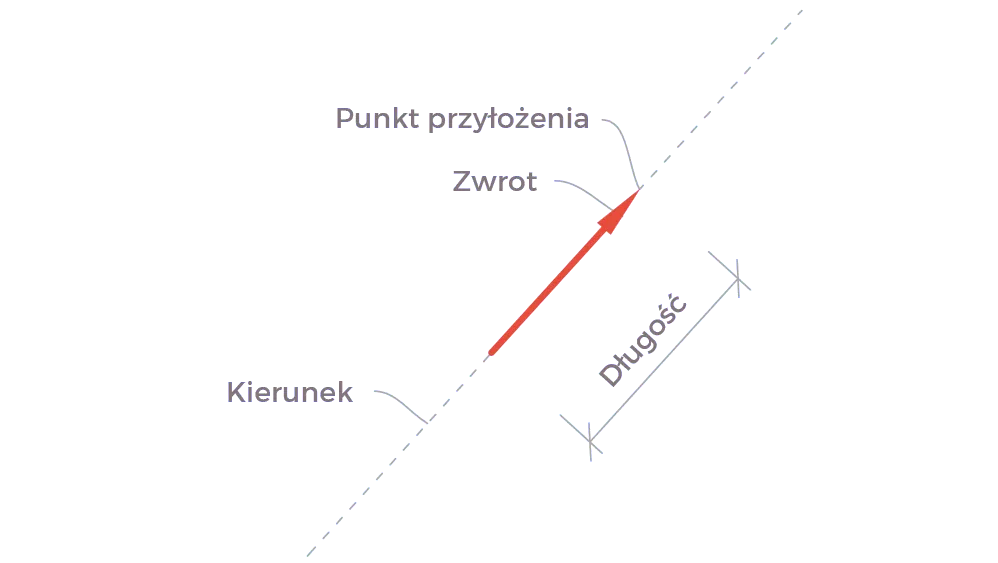Wektor siły z punktem przyłożenia