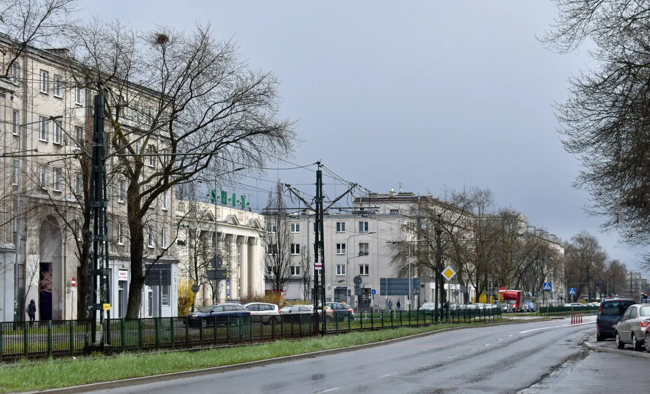 Mapa Osiedla Teatralnego Kraków z zaznaczonym Teatrem Ludowym i Placem Centralnym