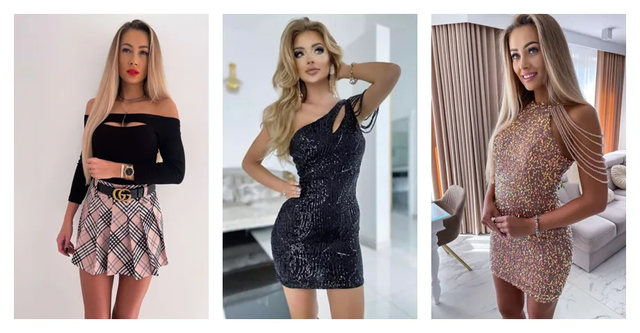 Stylizacje damskie do klubu w Polsce
