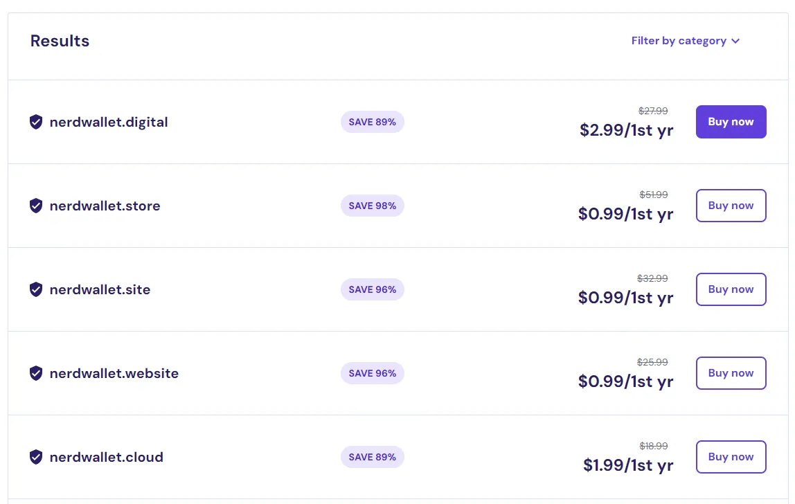 alternatywne nazwy domen, kreatywne nazwy domen