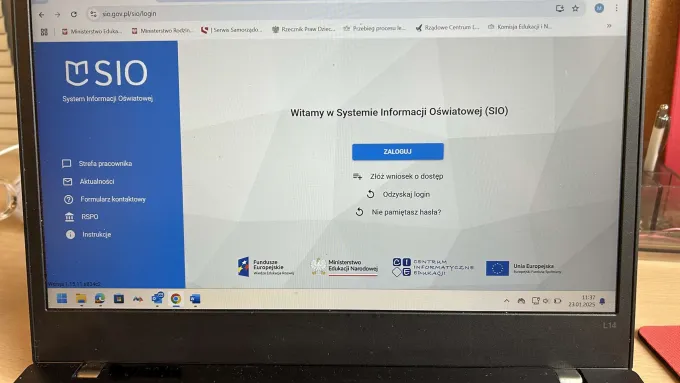 System Informacji Oświatowej SIO grafika