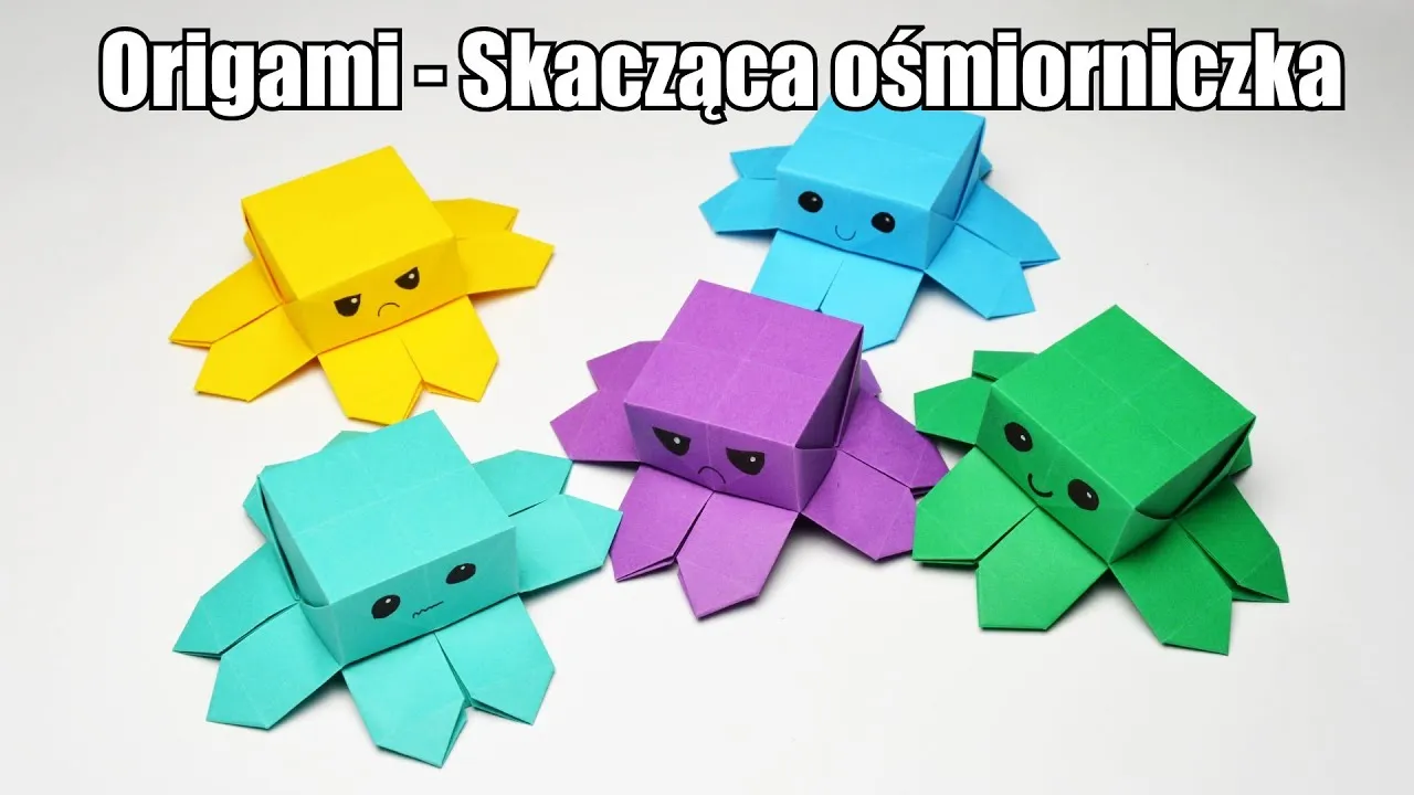 proste diy z papieru dla dzieci, łatwe origami dla początkujących