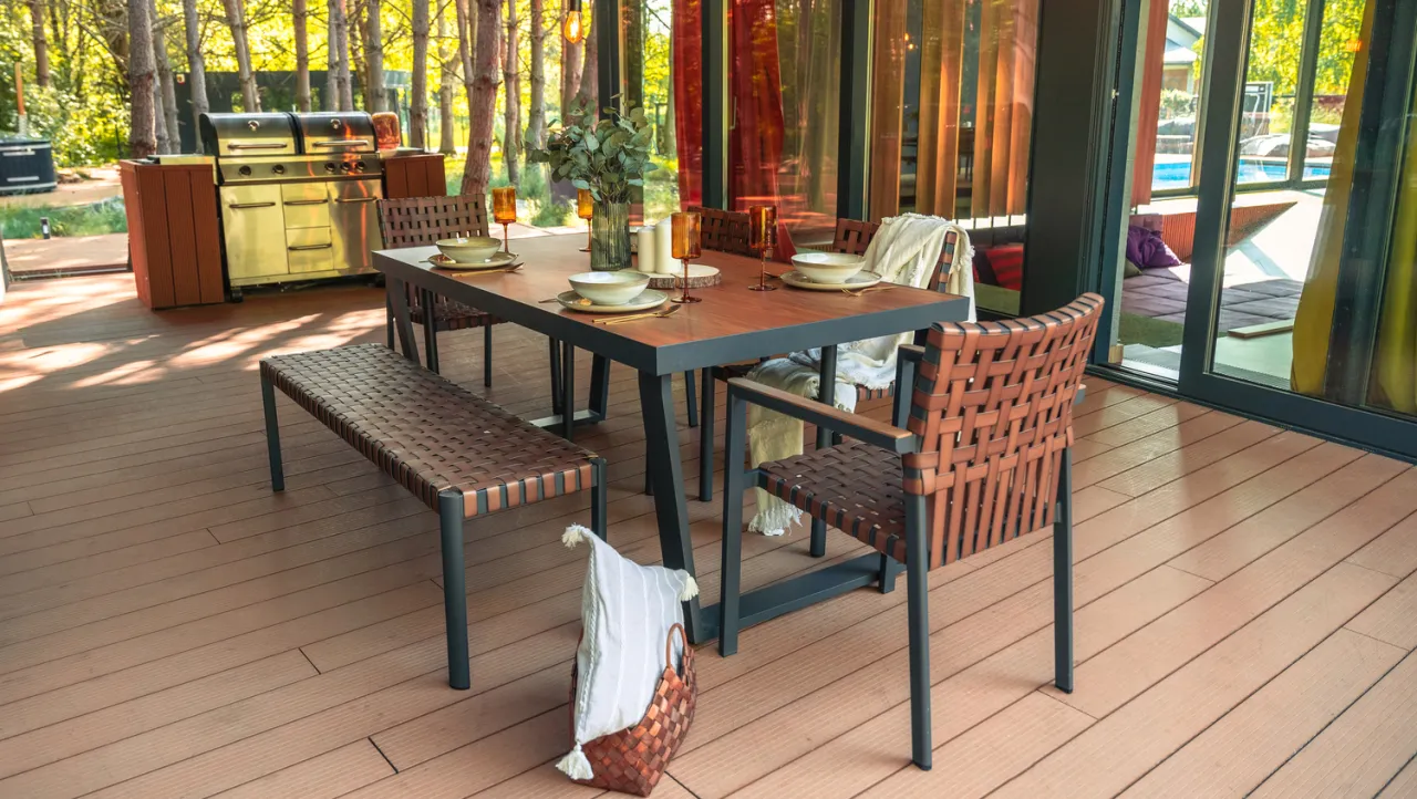 Korozja stelaża mebli ogrodowych