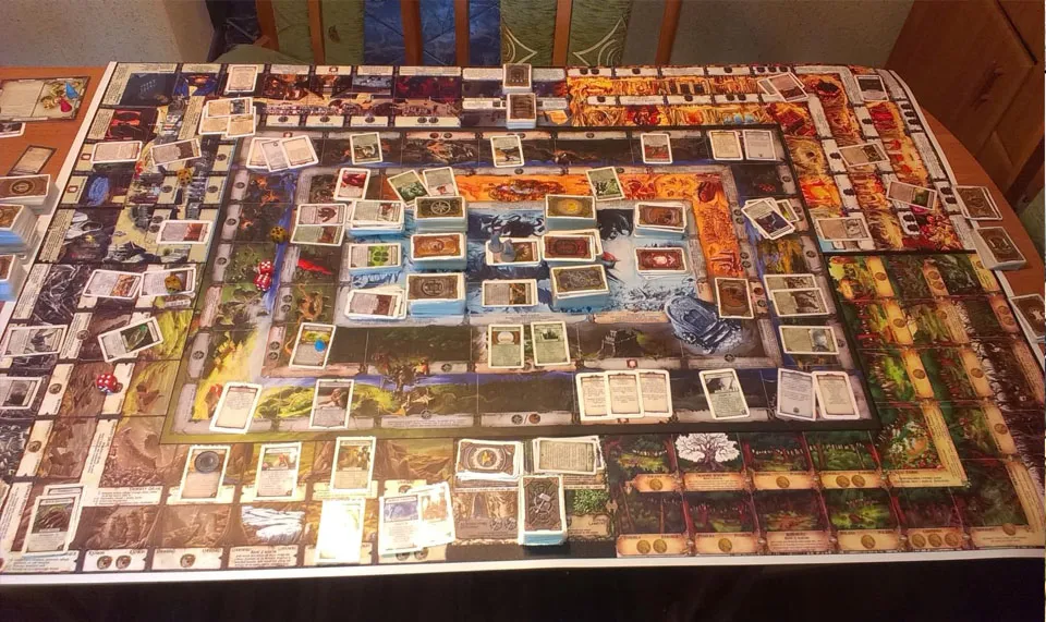 Talisman Magia i Miecz plansza z dodatkami