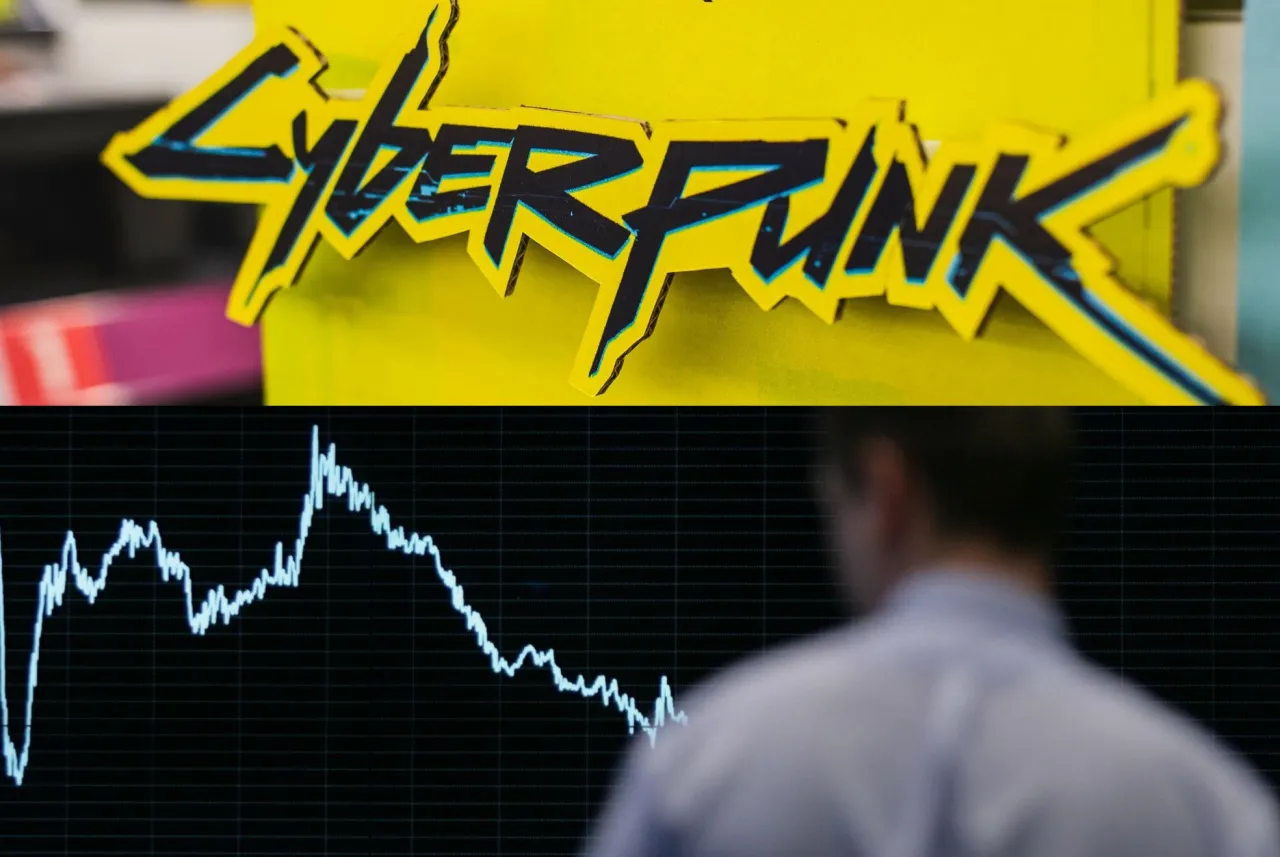 Cyberpunk 2077 sprzedaż i przychody grafika