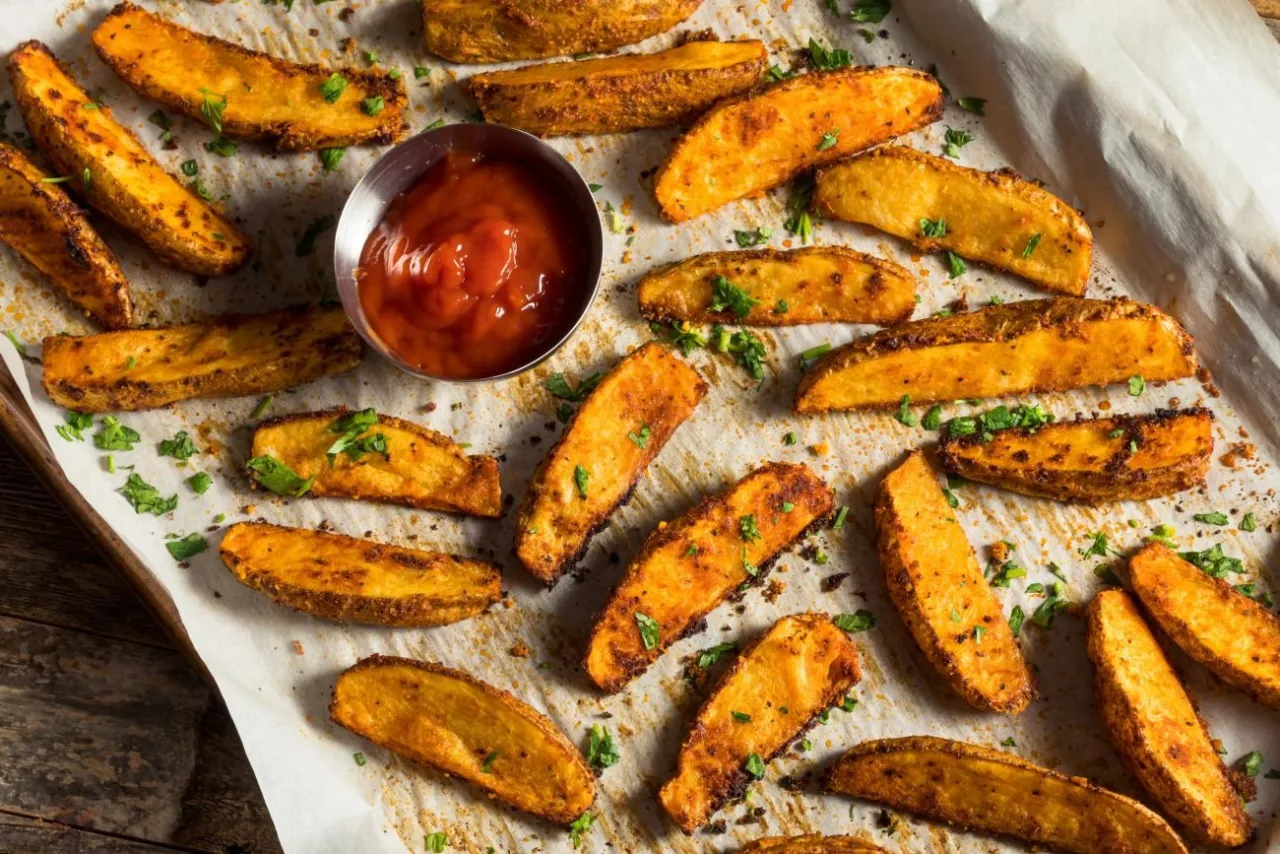 Frytki pieczone dla cukrzyka