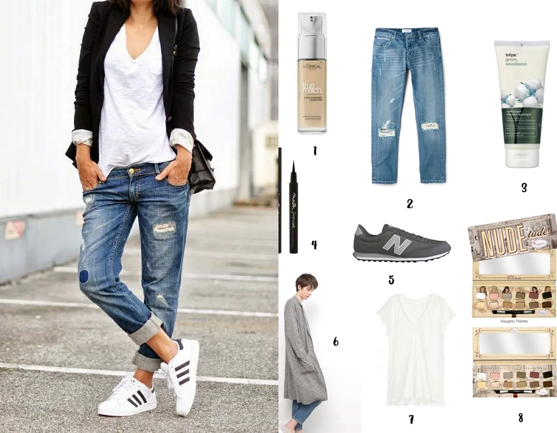 wiosenne stylizacje casual dzień kobiet