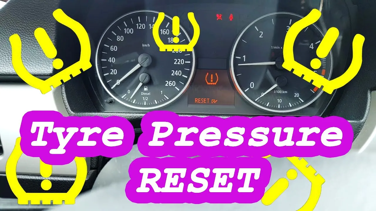 ikona ciśnienia opon bmw e90 bez idrive