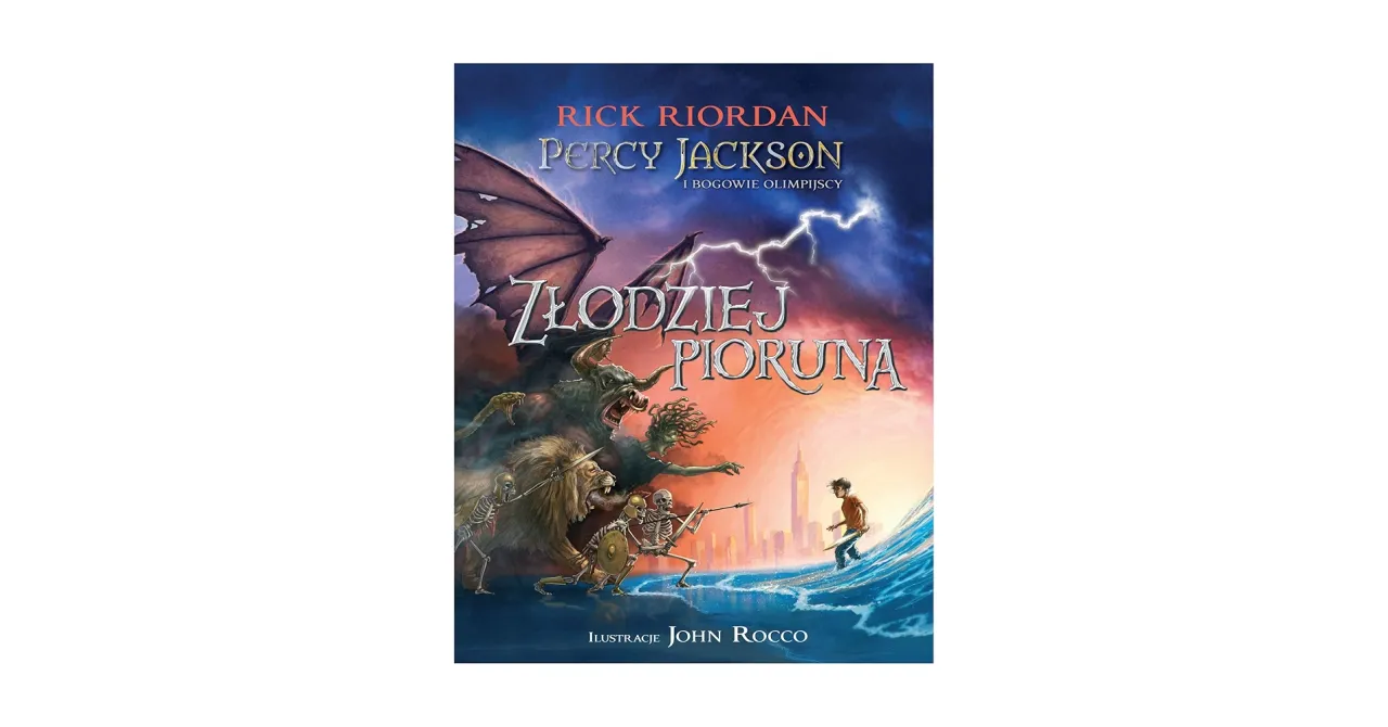 okładka książki Złodziej Pioruna