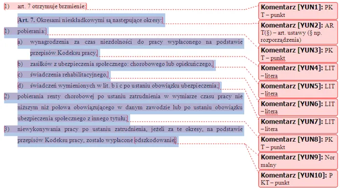 wzory cytowania akt&oacute;w prawnych przykłady