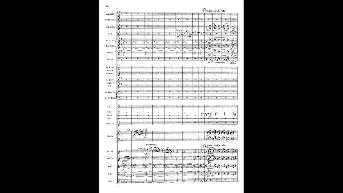 Partytura Amerykanin w Paryżu IMSLP