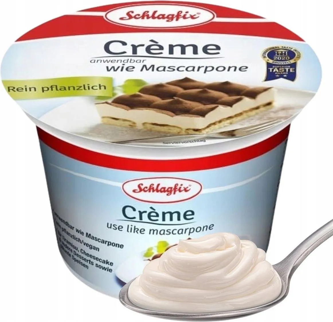 opakowania wegańskiego mascarpone