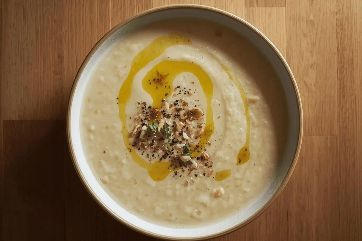 Minestra di semolino varianti dolce e salata
