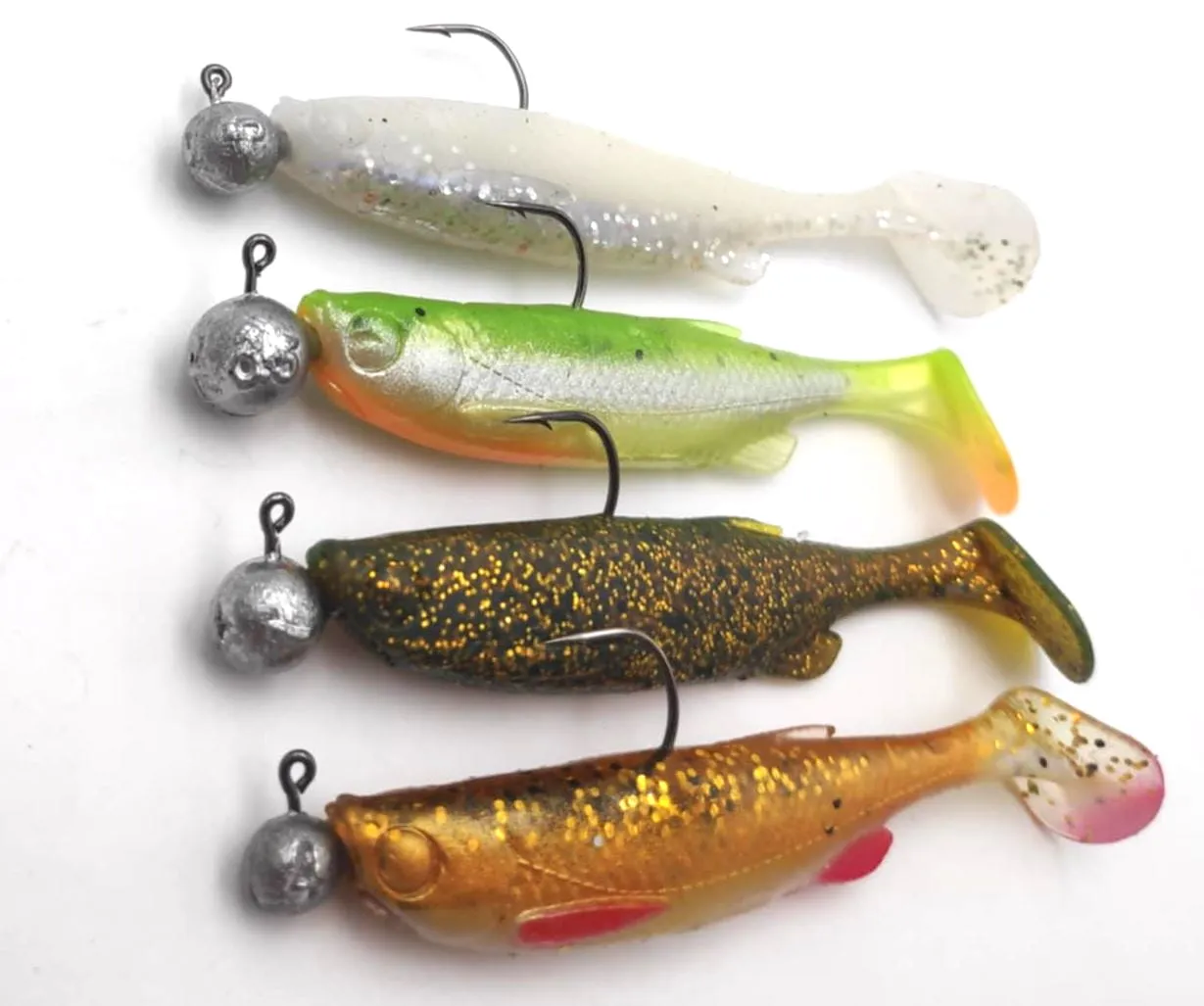 r&oacute;żne typy gum na sandacza