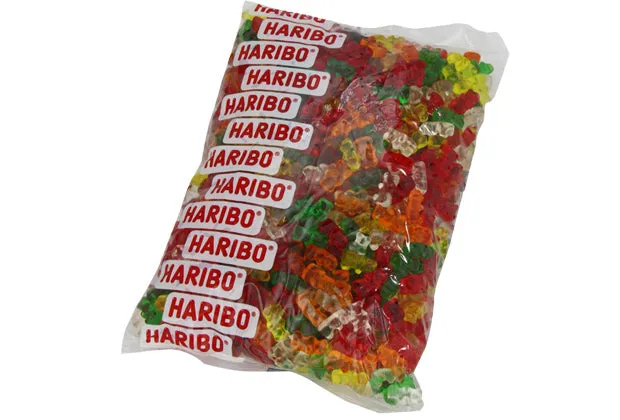Haribo sugar free packaging