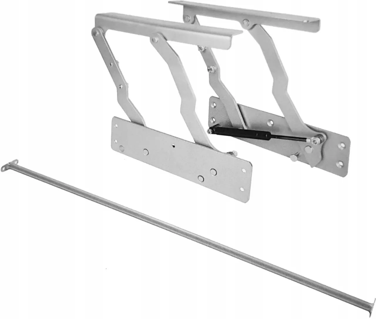 mechanizm podnoszenia blatu stołu z bliska