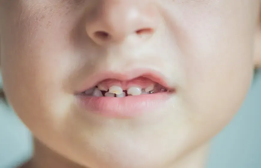 próchnica butelkowa u niemowlaka