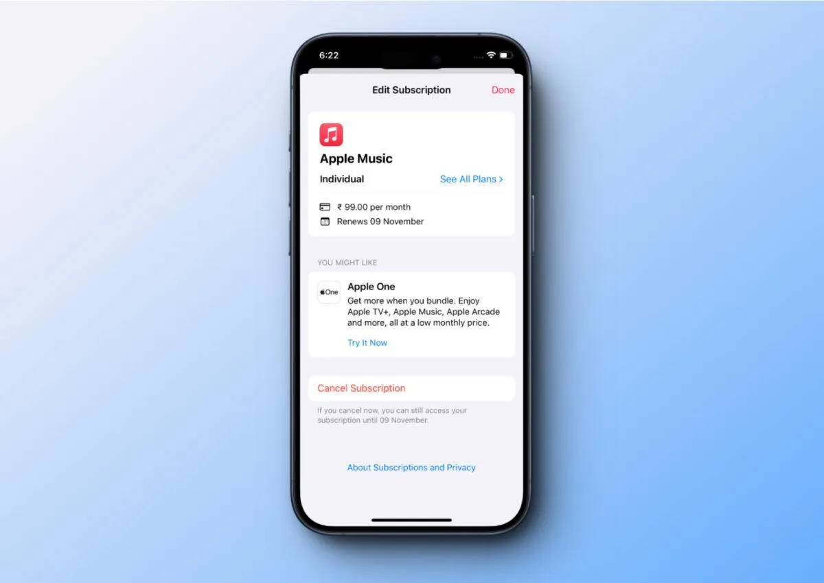 Ekran telefonu z opcją 
