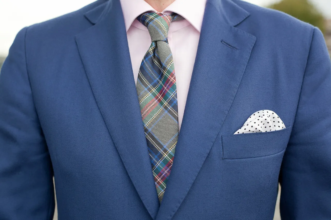 str&oacute;j męski do zdjęcia CV, koszula marynarka krawat