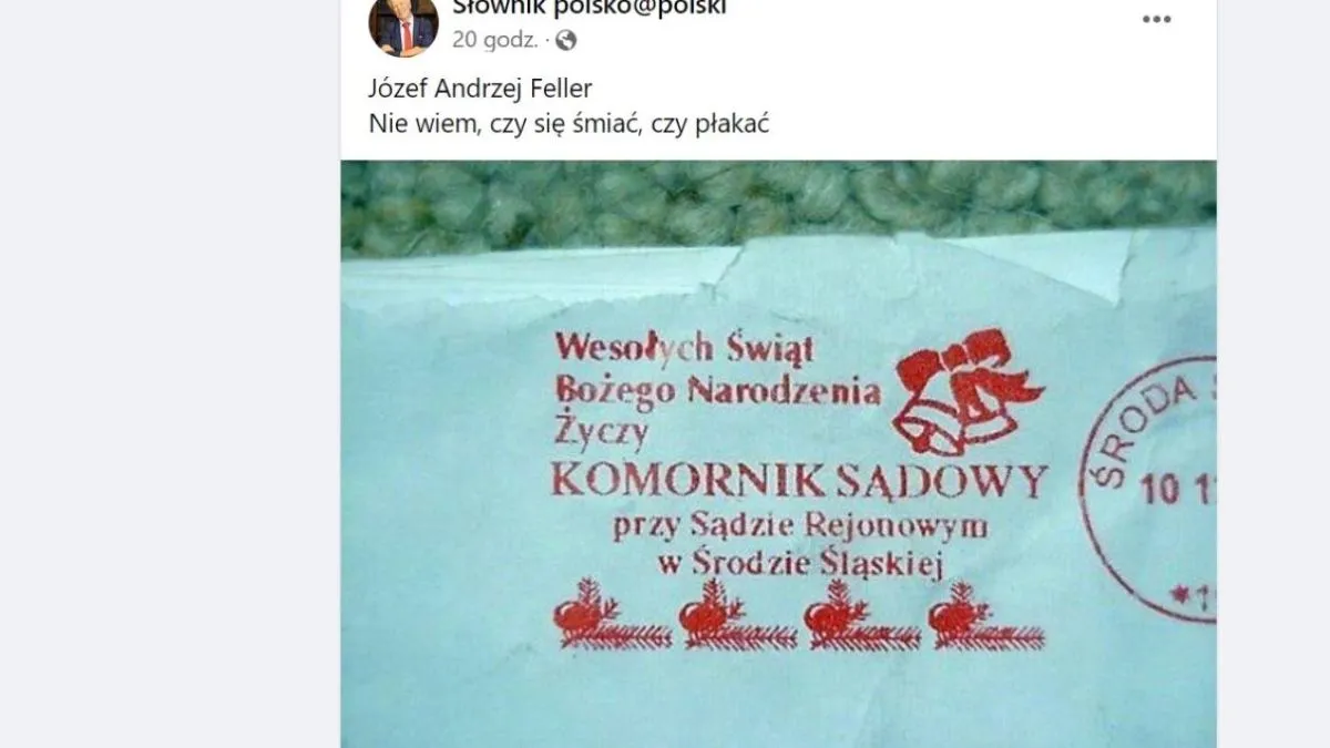 Dokument sądowy z pieczątką komornika