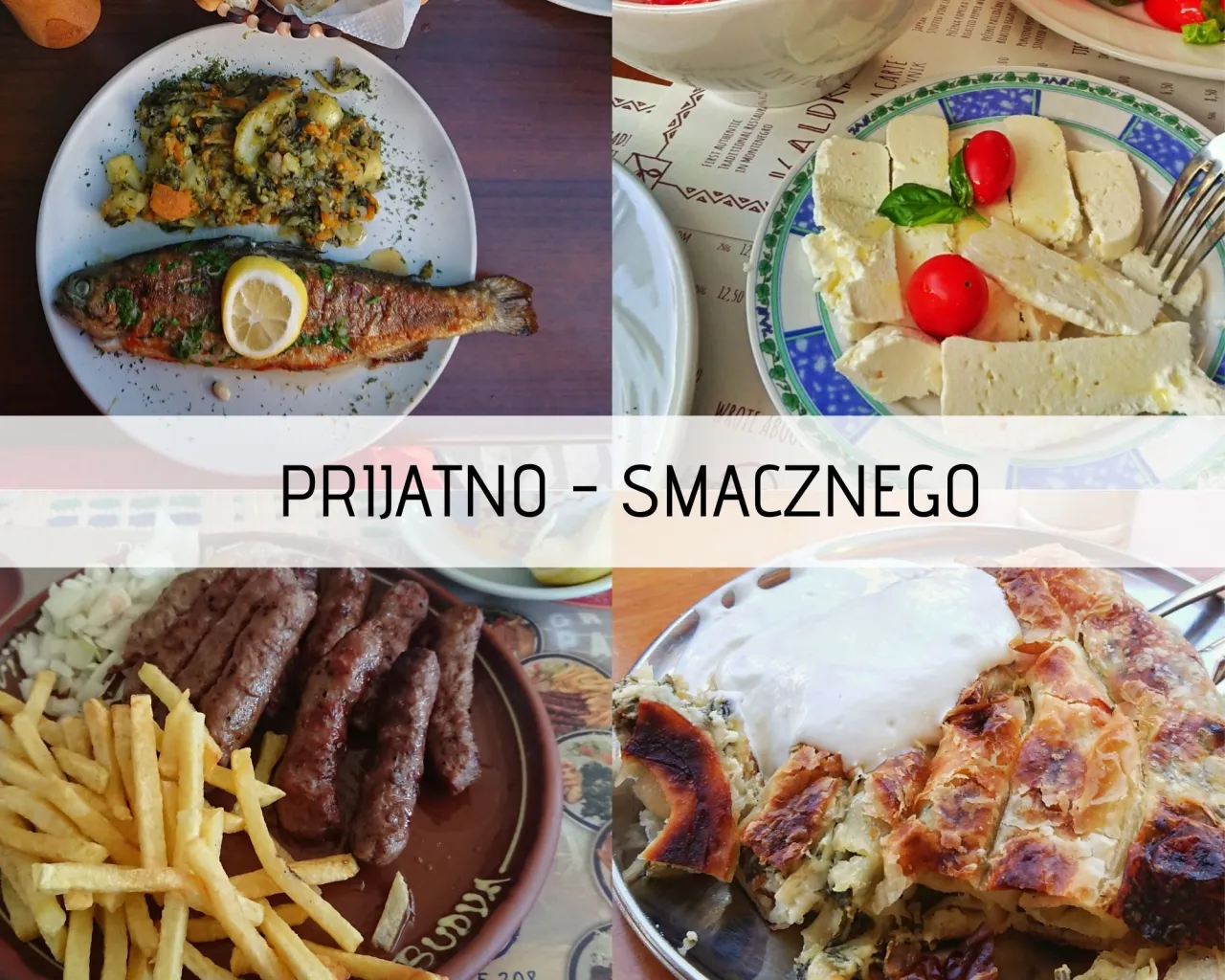 czarnogórski targ jedzenie