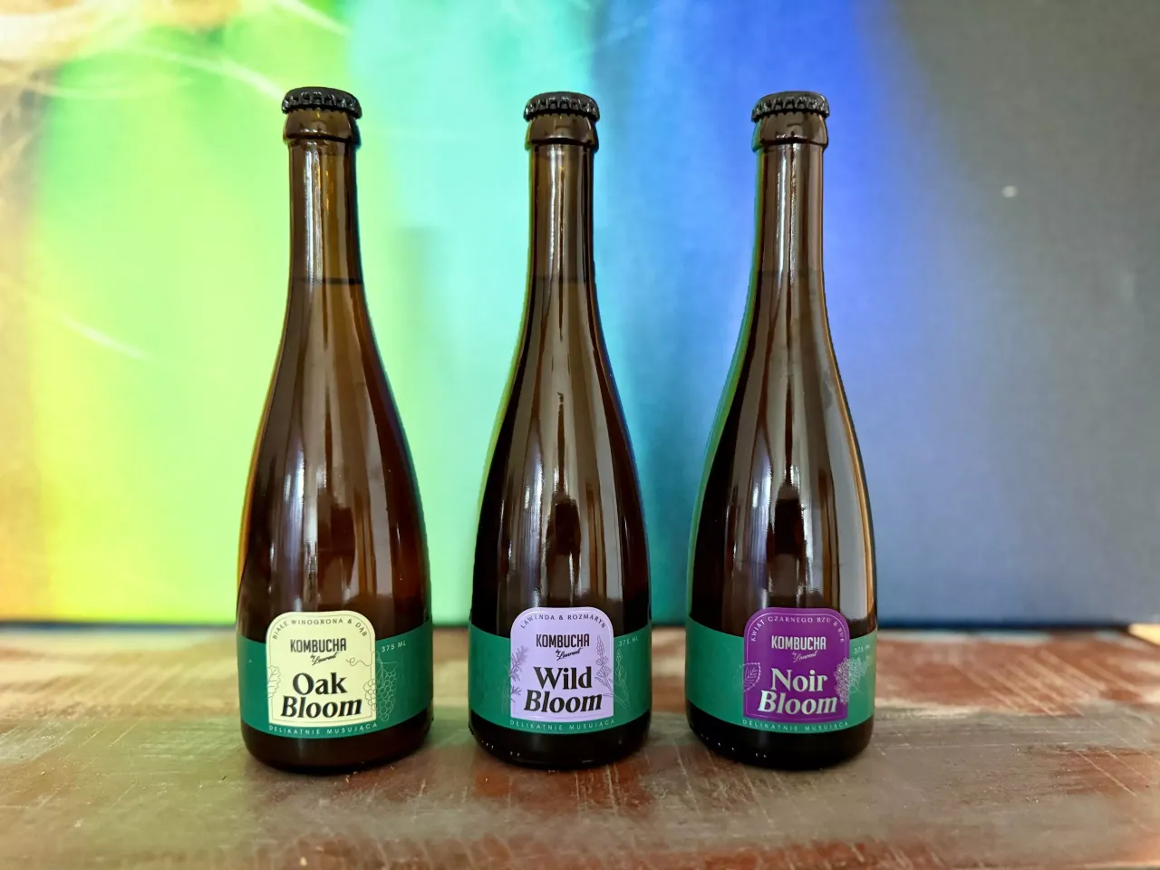 nowoczesna kombucha butelki