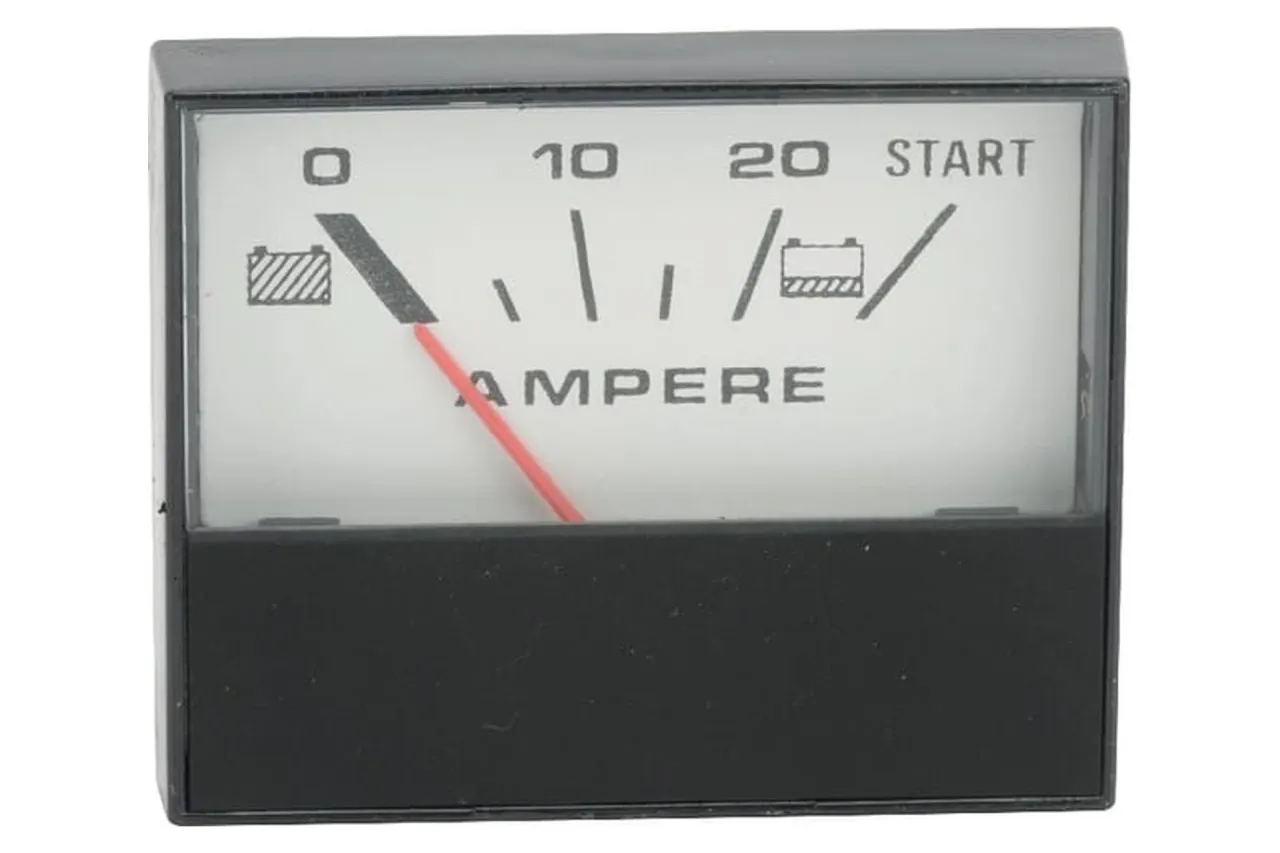 schemat podłączenia amperomierza w ciągniku rolniczym