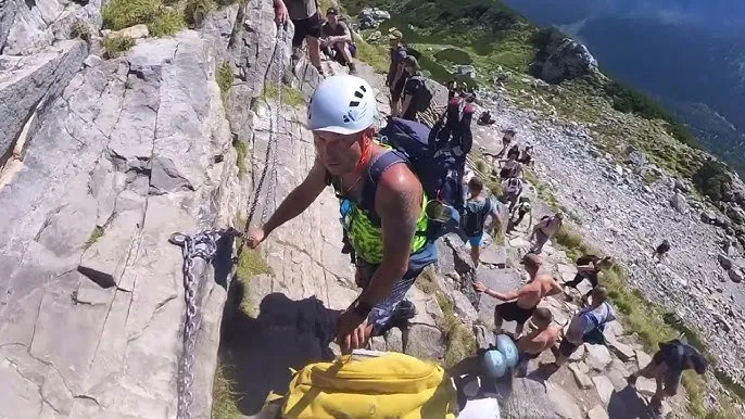 Giewont łańcuchy kopuła szczytowa