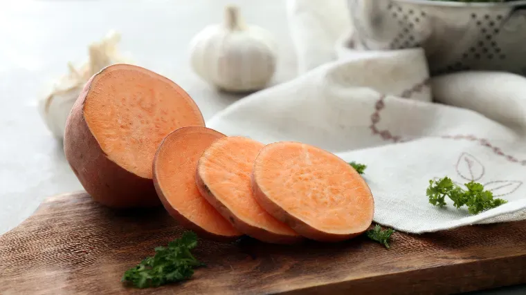 batat przekrój wartości odżywcze