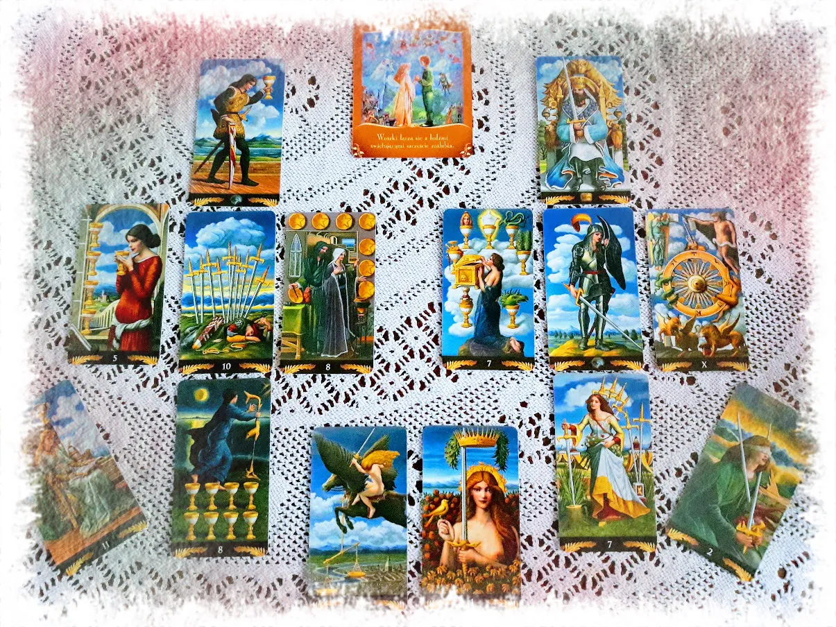 rozkład tarota na wierność partnera