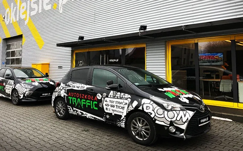 oklejanie samochodów folią reklama Lublin