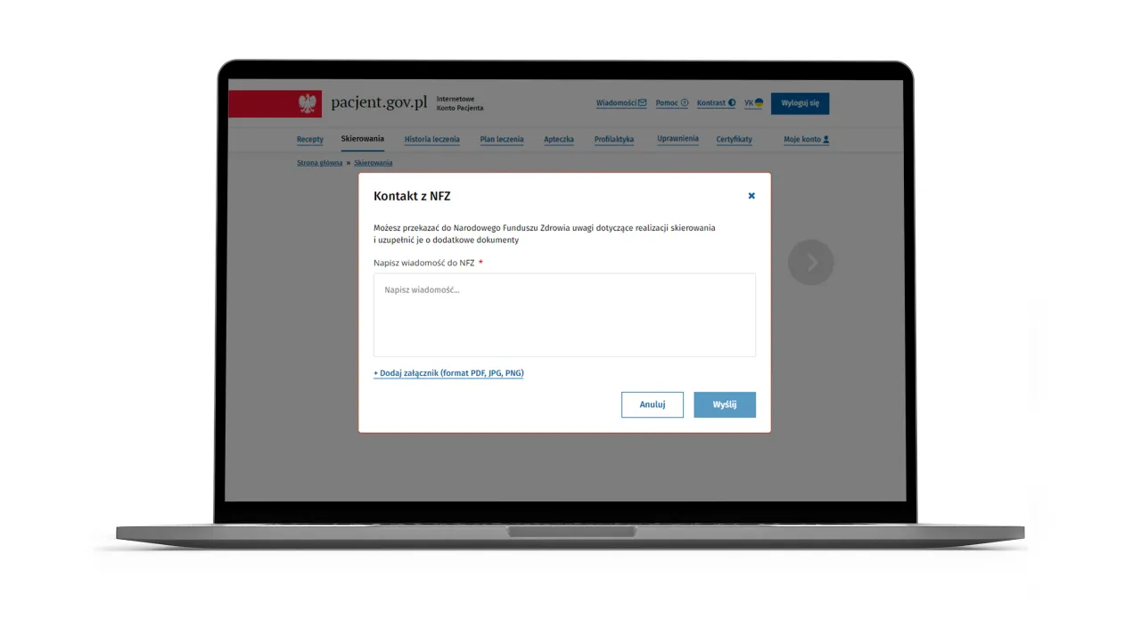Na stronie pacjent.gov.pl w sekcji 