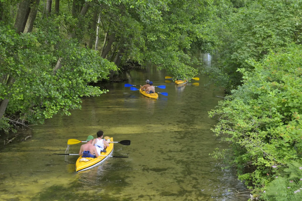 kajaki Piława malowniczy szlak