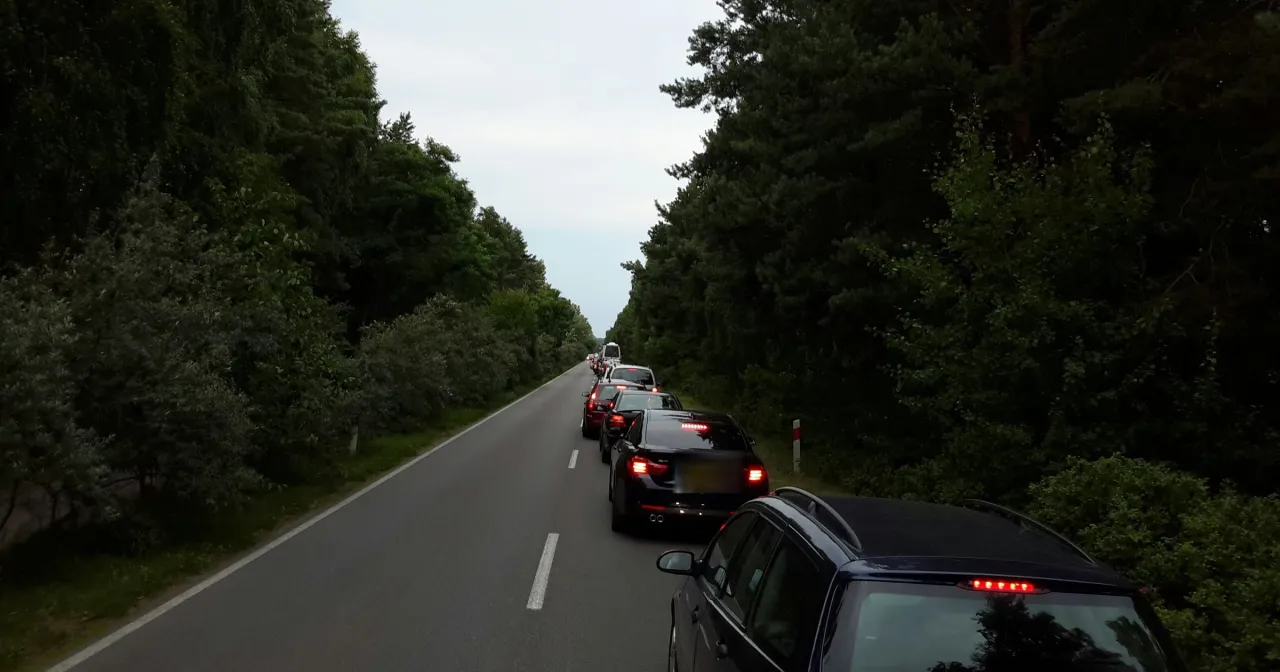 droga wojewódzka 216 półwysep helski korki